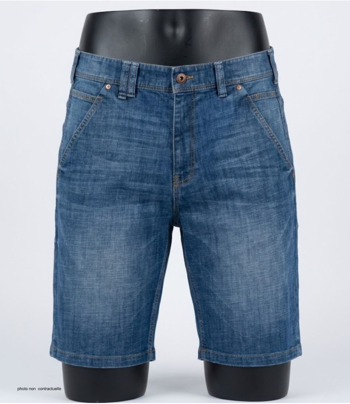 Bermuda en jean CHALLENGER IBIS2 - Short homme stretch bleu