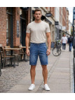 Bermuda en jean CHALLENGER IBIS2 - Short homme stretch bleu