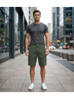 Bermuda Homme WINCHESTER IDAHO1 Vert Olive Cargo Multi-poches