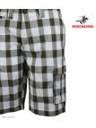 Bermuda Homme WINCHESTER IDRA1B Blanc à Carreaux en Coton