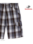 Bermuda Homme WINCHESTER ILLOWA2 Gris Chocolat à Carreaux