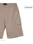 Bermuda Homme CHALLENGER INCA1 Beige Cargo Coton Twill