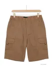 CHALLENGER INCA3 : Bermuda homme camel à taille élastique confort