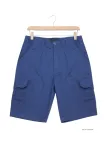 CHALLENGER INCA : Bermuda homme bleu indigo à taille élastiquée