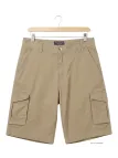 CHALLENGER INDIANA1 : Bermuda homme en canvas stretch beige