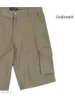CHALLENGER INDIANA1 : Bermuda homme en canvas stretch beige