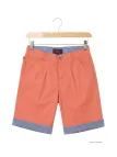 WINCHESTER INDUS2 : Bermuda Orange en Coton Style 2-en-1