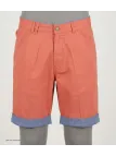 WINCHESTER INDUS2 : Bermuda Orange en Coton Style 2-en-1