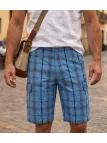 Bermuda pour homme à motifs carreaux de la marque WINCHESTER modèle INTACT1
