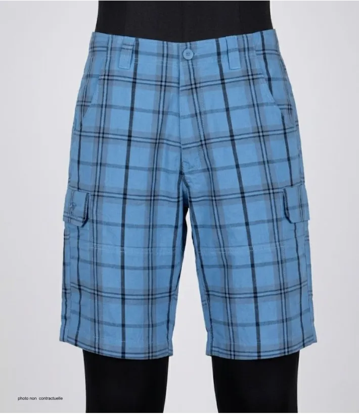 WINCHESTER INTACT1 : Bermuda à Carreaux en Coton pour Homme