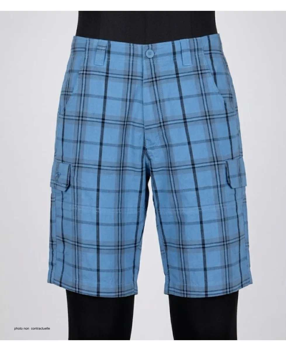 WINCHESTER INTACT1 : Bermuda à Carreaux en Coton pour Homme