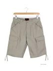 WINCHESTER INVICTUS1 : Bermuda Cargo Homme Coton et Lin Beige