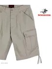 WINCHESTER INVICTUS1 : Bermuda Cargo Homme Coton et Lin Beige