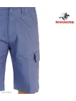 WINCHESTER ISLAND2 : Bermuda Uni en Coton Bleu pour Homme