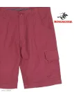 WINCHESTER IVANHOE3 : Bermuda Uni en Coton Bordeaux pour Homme