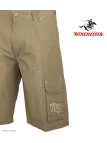 WINCHESTER WE1277B Bermuda beige cargo multi-poches en coton