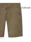 CHALLENGER BER4012 Bermuda uni beige en coton stretch