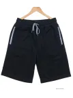 CHALLENGER ISAK1 Bermuda molleton noir poches zippées