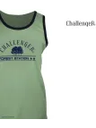 CHALLENGER SORGO1 - Débardeur homme kaki et marine en coton