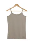 MAYFLOWER BEIGE-MF Top en Coton Beige - Fraîcheur Naturelle