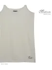 MAYFLOWER LINNA2 Top Fines Bretelles Écru - Coton Broderie