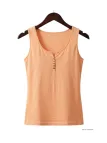 MAYFLOWER DACCA1 - Débardeur orange en coton pour l'été