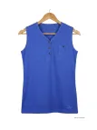 Débardeur femme MAYFLOWER DARGO4 - Coton Col Tunisien
