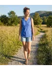 Débardeur femme MAYFLOWER DARGO4 - Coton Col Tunisien