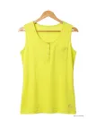 Débardeur MAYFLOWER DONALD2 en coton flammé jaune lemon