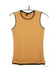 Mayflower Fausse Superposition Café Débardeur femme orange