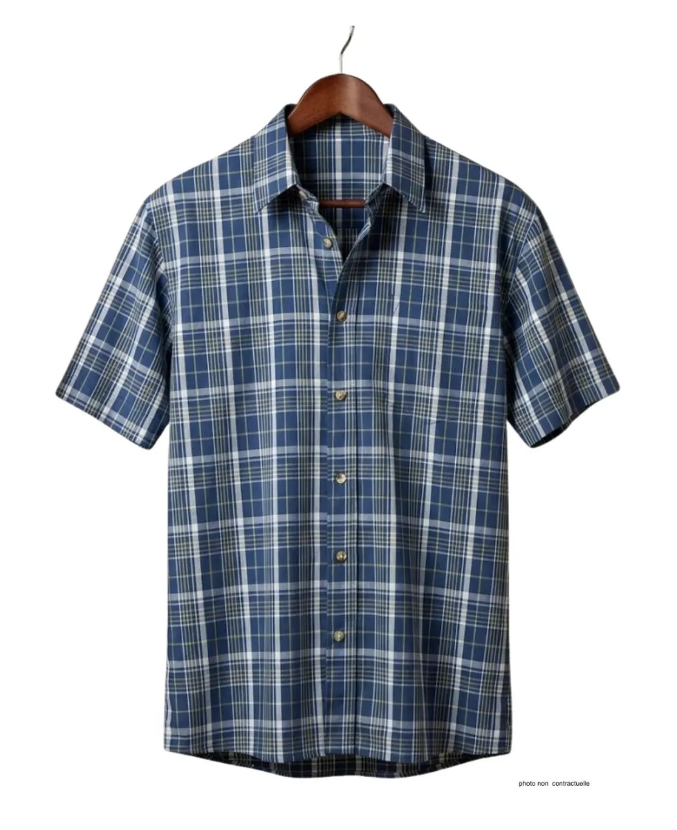 SEDETEX 320030U001 Chemise Manches Courtes Travail Confort