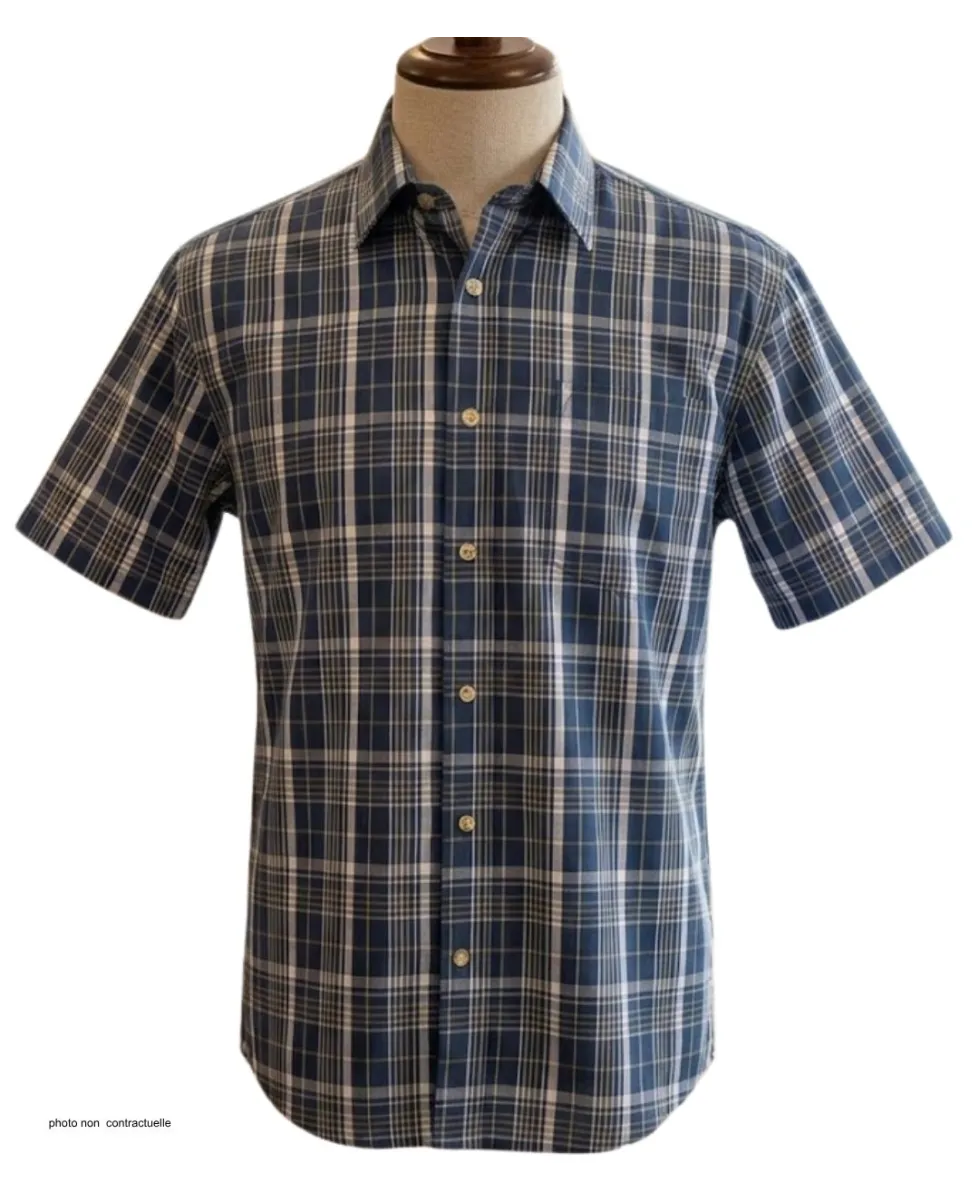 SEDETEX 320030U001 Chemise Manches Courtes Travail Confort
