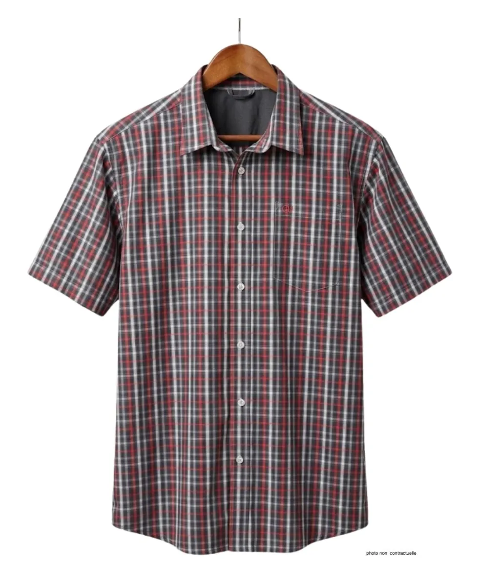 CHALLENGER B3103A Chemise Manches Courtes Carreaux Confort
