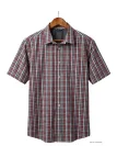 CHALLENGER B3103A Chemise Manches Courtes Carreaux Confort
