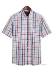 CHALLENGER B3105A Chemise Manches Courtes Carreaux Confort