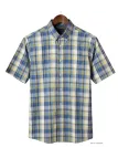 CHALLENGER B3107A Chemise Manches Courtes Carreaux Confort