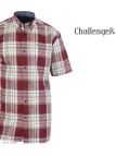 CHALLENGER B3123A Chemise Manches Courtes Pur Coton Confort
