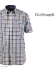 CHALLENGER B3124A Chemise Manches Courtes Carreaux Confort