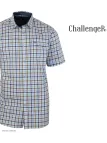 CHALLENGER B3124B Chemise Manches Courtes Carreaux Confort
