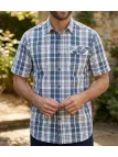 Chemise manches courtes CHALLENGER B3125A : confort 100% coton