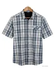 Chemise manches courtes CHALLENGER B3125A : confort 100% coton