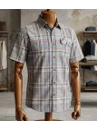 Chemise manches courtes CHALLENGER B3125B : confort 100% coton