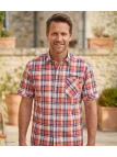 Chemise manches courtes CHALLENGER B3126A : confort coton