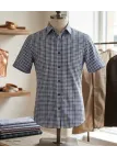 Chemise manches courtes CHALLENGER B3140A : confort repassage facile