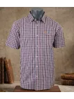 Chemise manches courtes 1 poche poitrine CH4007