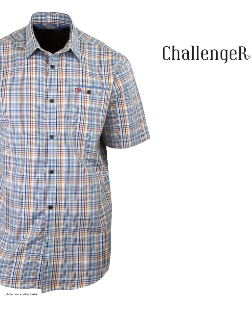 CHALLENGER CH4010 Chemise Manches Courtes Infroissable