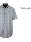 CHALLENGER CH4011 Chemise Manches Courtes Infroissable Vert