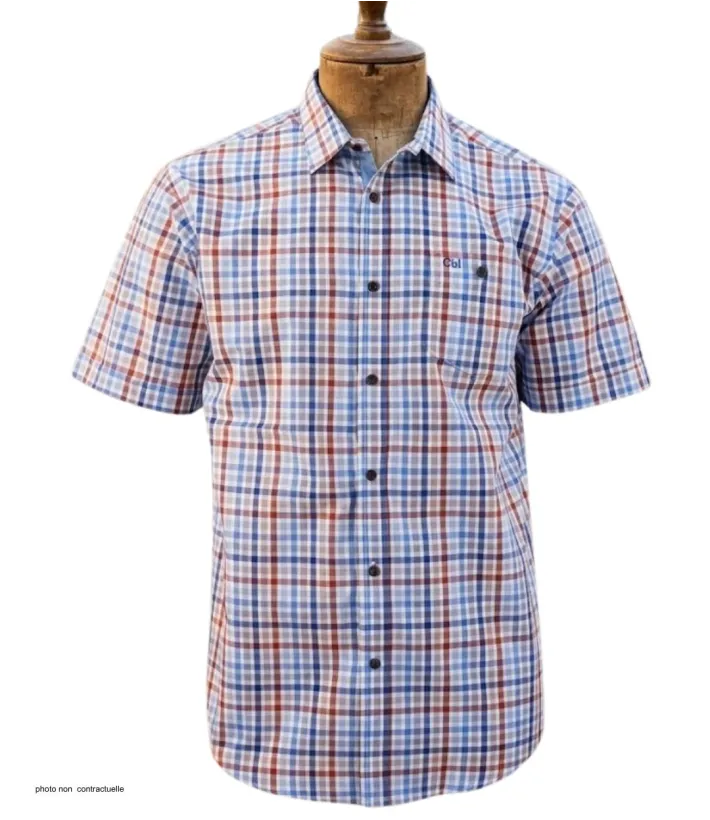 CHALLENGER CH4012 Chemise Manches Courtes Coupe Confort