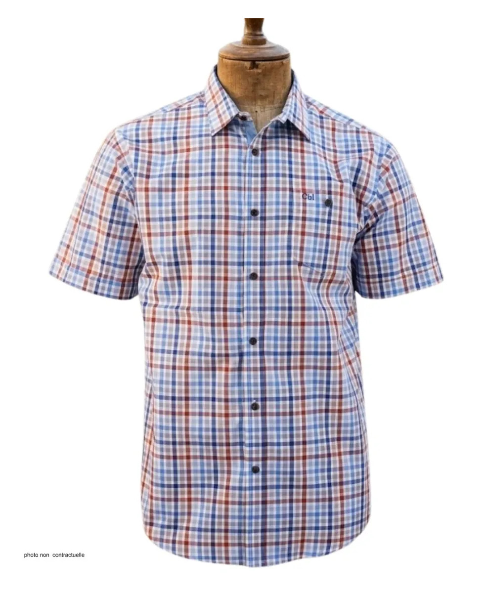 CHALLENGER CH4012 Chemise Manches Courtes Coupe Confort