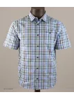 CHALLENGER CH4013 Chemise Manches Courtes Confort Vert